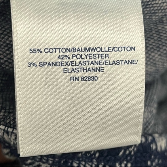 Lands' End Gingham Check Sport Knit Capri Pull On Pant 100% Cotton Sz M 10-12 - Picture 5 of 7